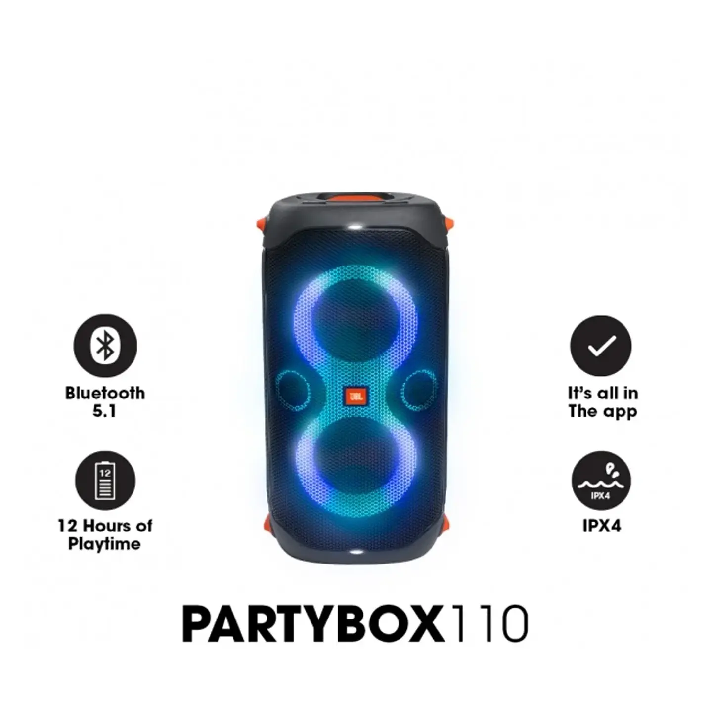  PARLANTE BLUETOOTH JBL PARTYBOX 110 4