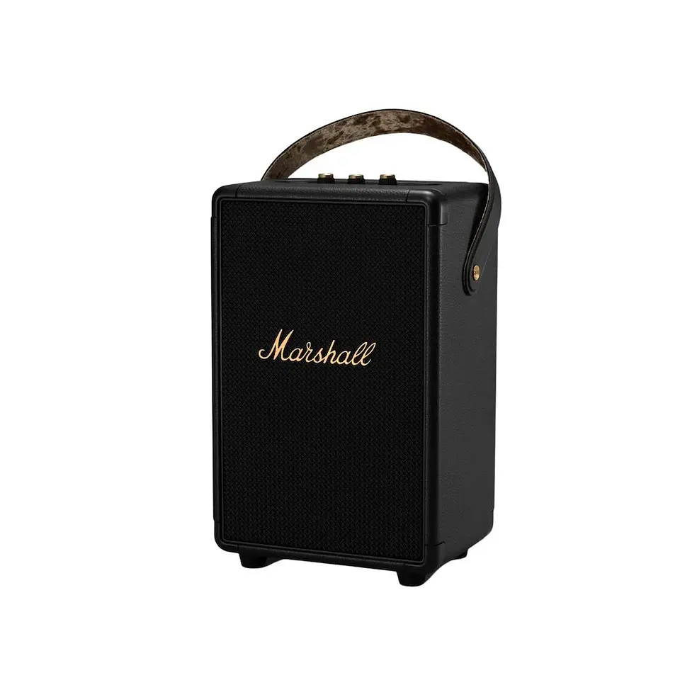 PARLANTE PORTATIL BLUETOOTH TUFTON MARSHALL BLACK AND BRASS 1
