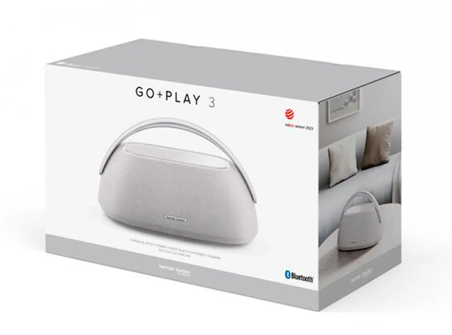PARLANTE BLUETOOTH HARMAN KARDON GO + PLAY 3 GRIS 10