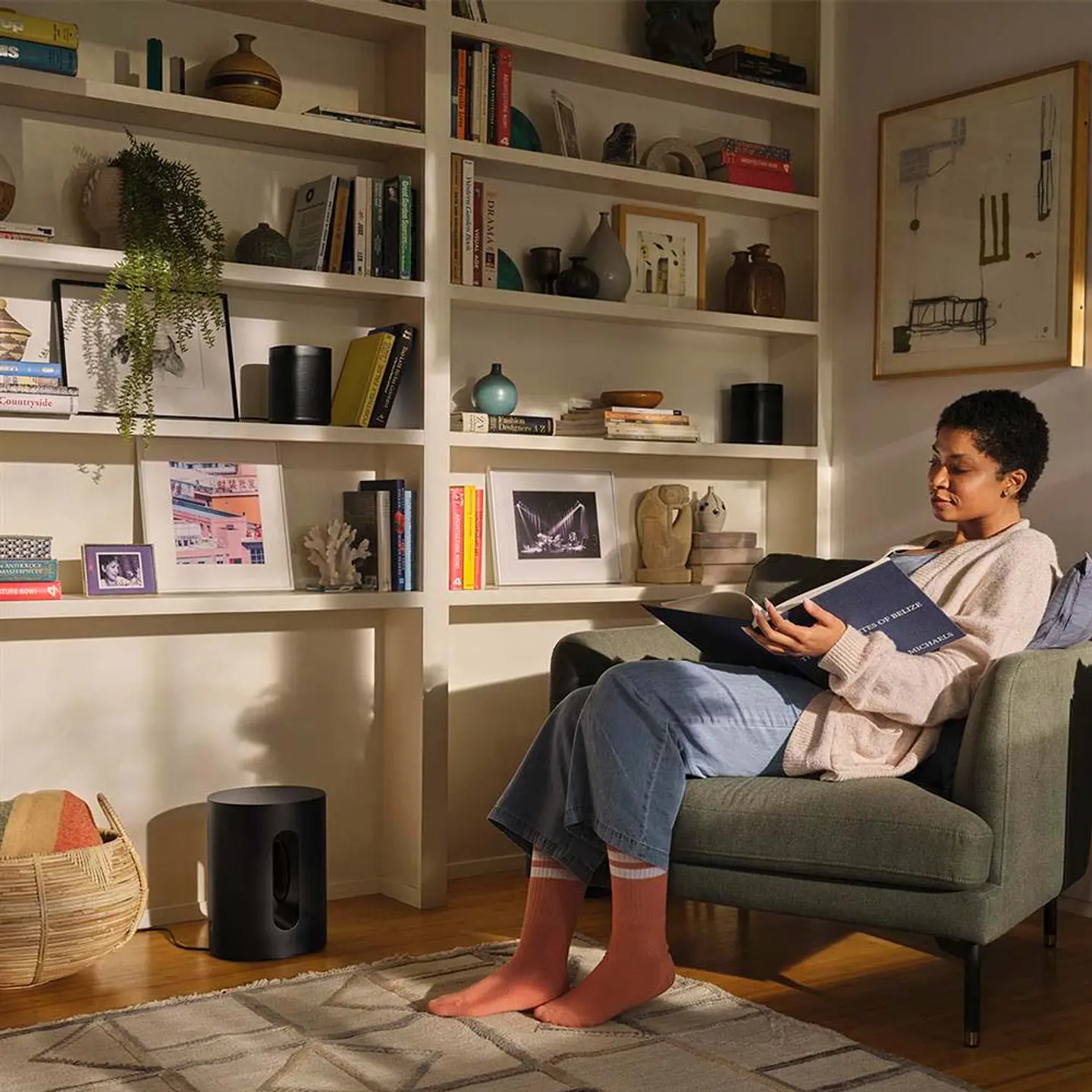 SUBWOOFER INALÁMBRICO WIFI SONOS SUB MINI - NEGRO 5