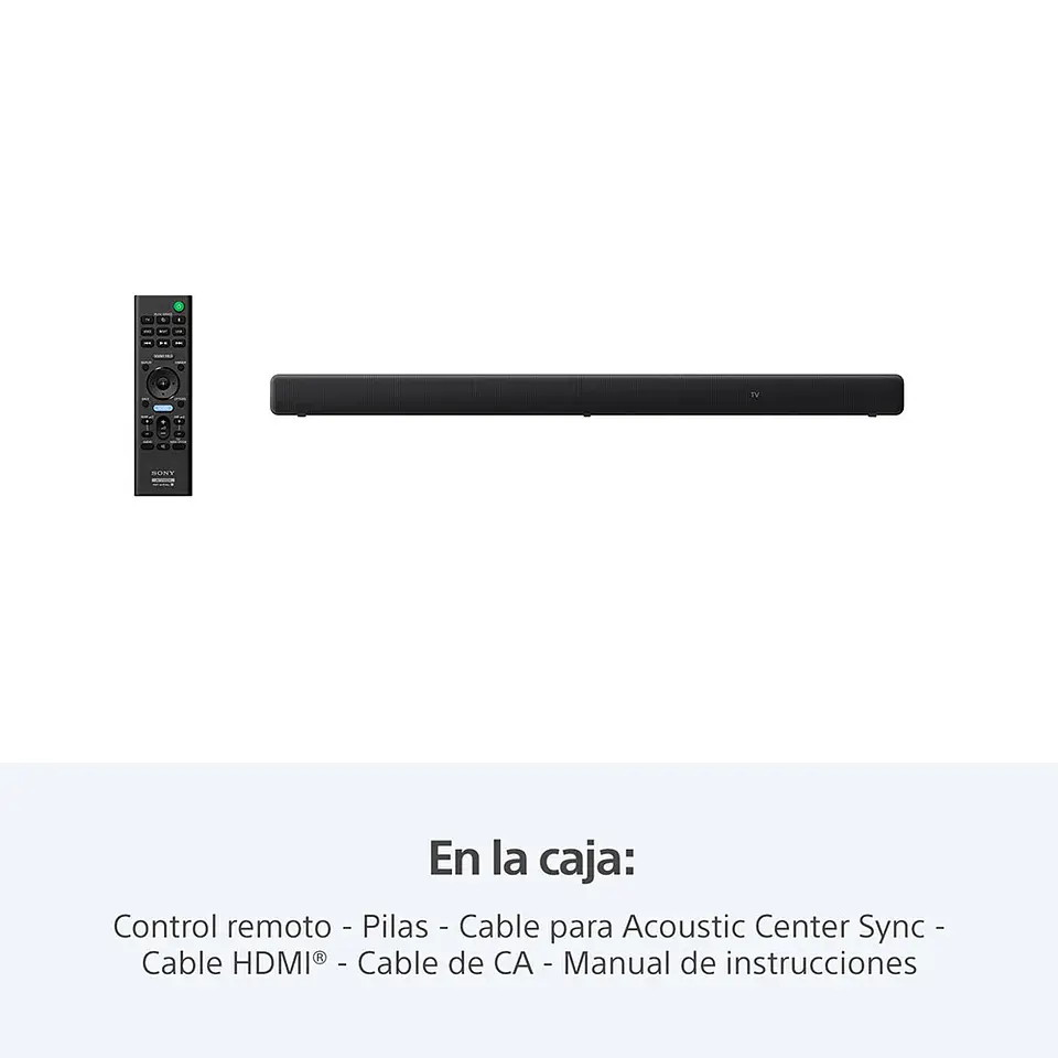 BARRA DE SONIDO DE 3.1 CANALES CON TECNOLOGÍA 360 SPATIAL SOUND HT-A3000 2