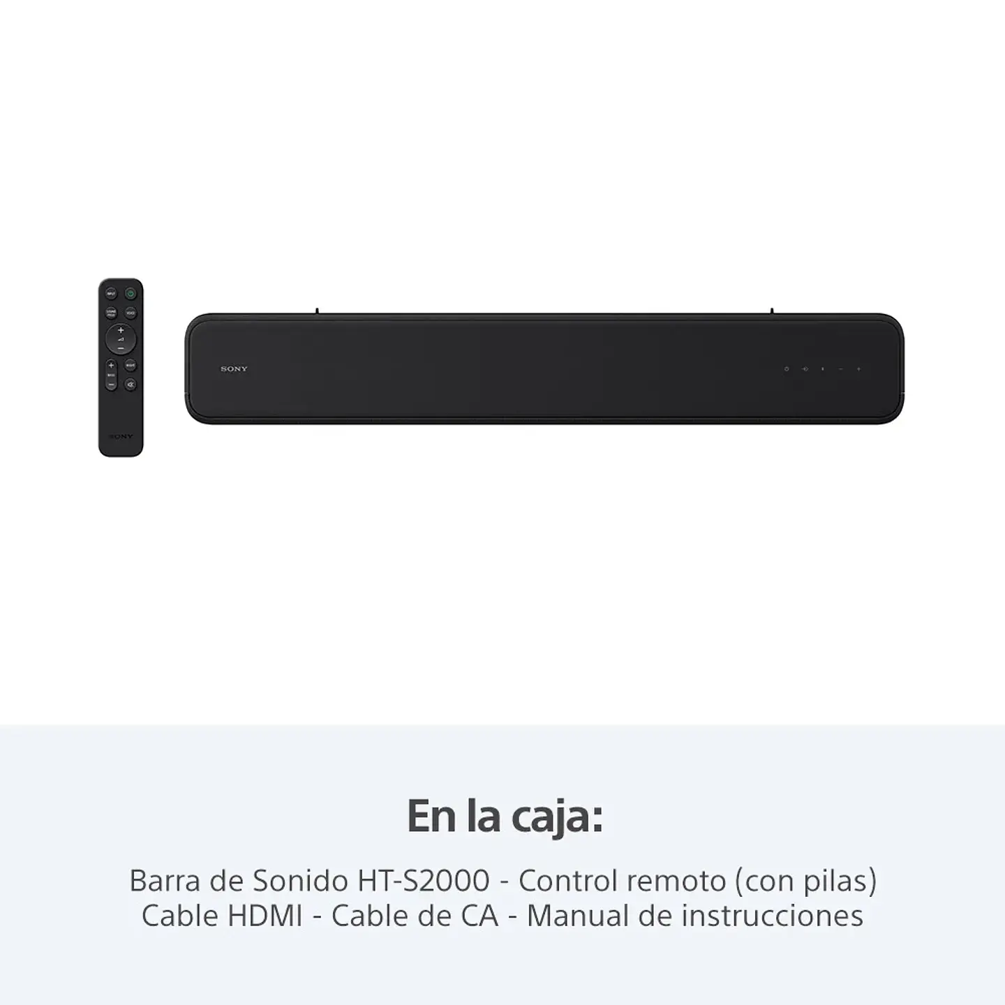 BARRA DE SONIDO DE 3.1 CANALES DOLBY ATMOS HT-S2000 2