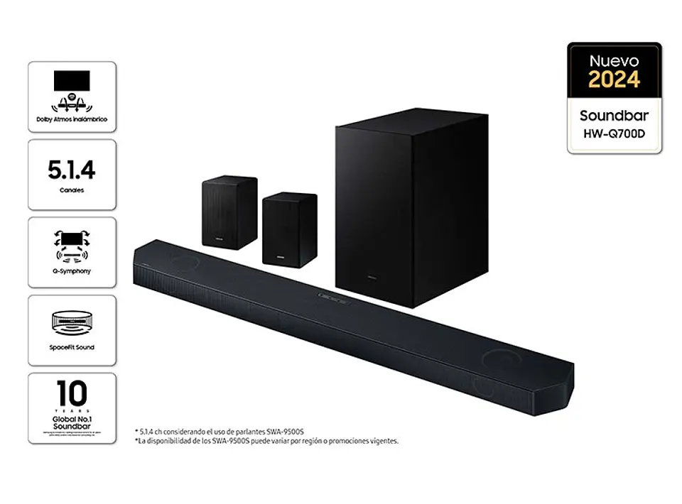 SOUNDBAR SAMSUNG HW-Q700D 5.1.4 CH 1