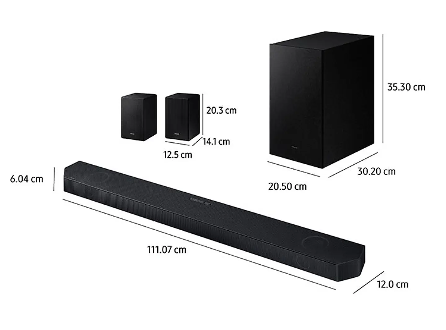 SOUNDBAR SAMSUNG HW-Q700D 5.1.4 CH 3