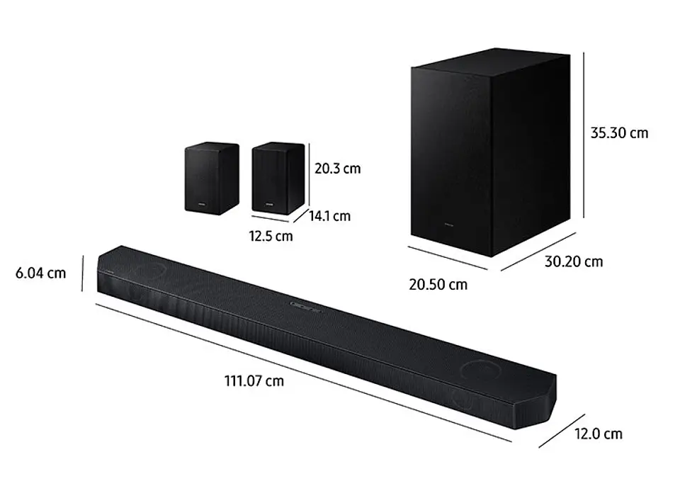 SOUNDBAR SAMSUNG HW-Q700D 5.1.4 CH 3