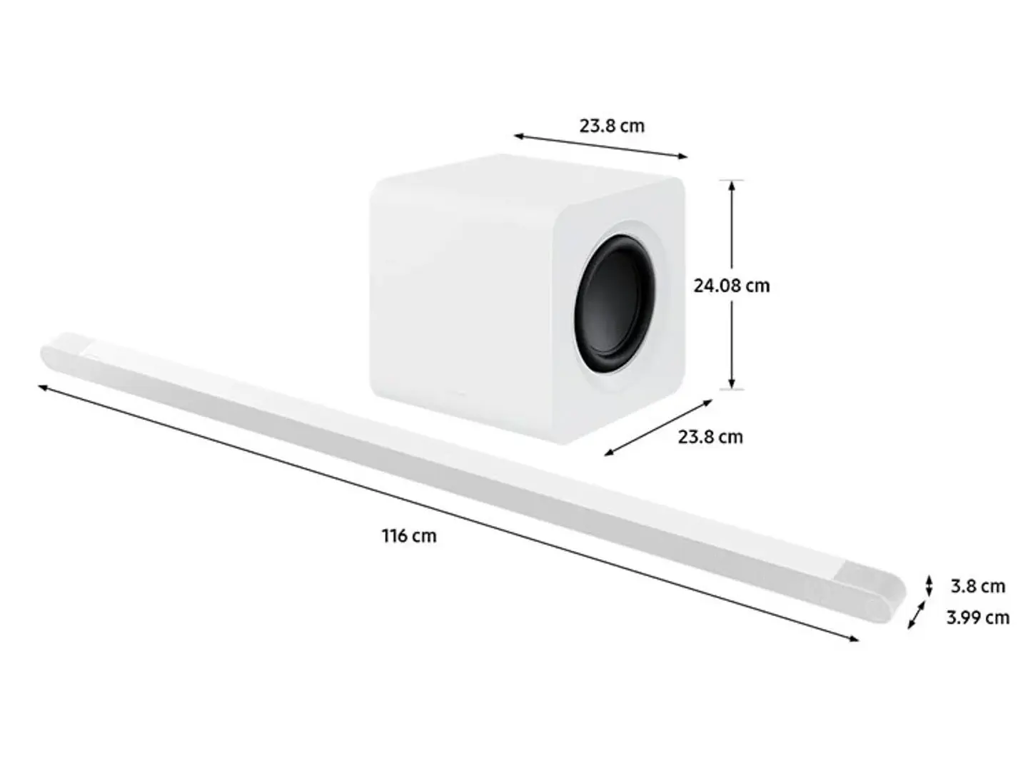 SOUNDBAR SAMSUNG ULTRA SLIM HW-S801B 2