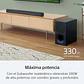 SOUNDBAR DE 2.1 CANALES CON SUBWOOFER INALÁMBRICO HT-S400 - Miniatura 4