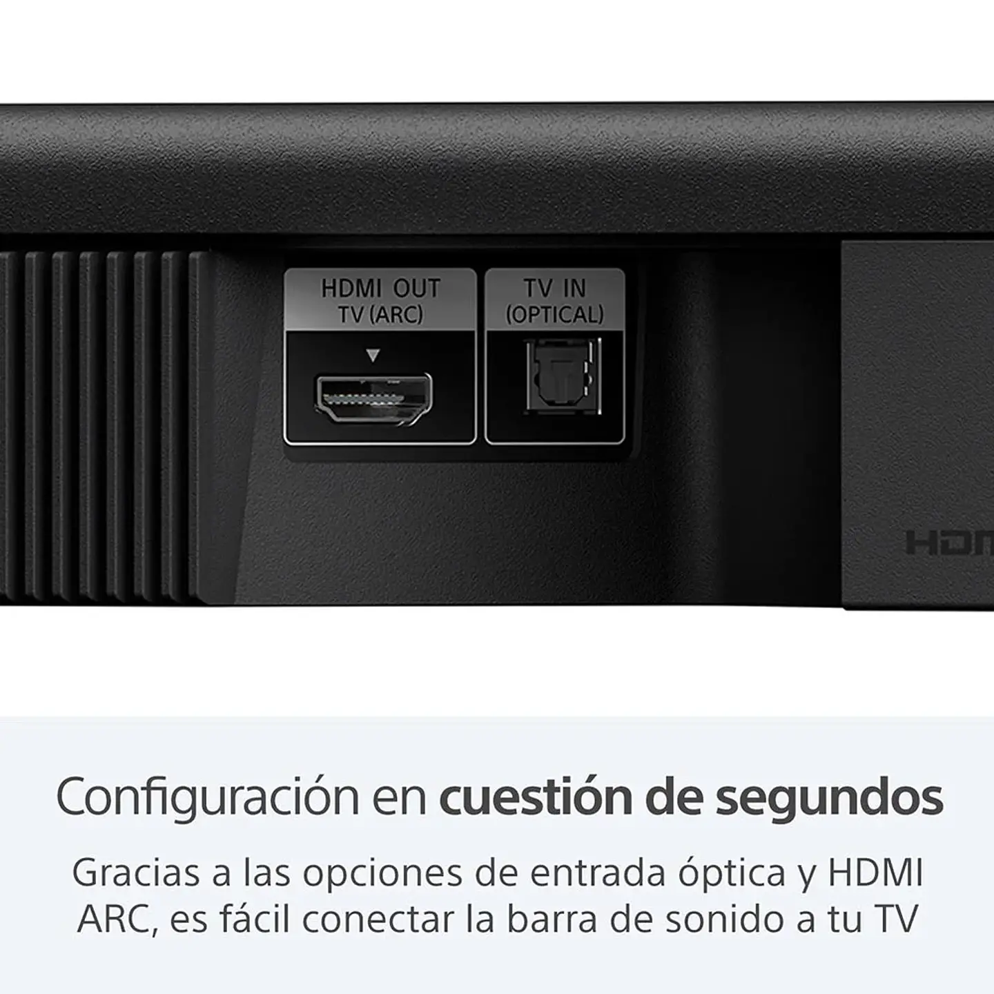 SOUNDBAR DE 2.1 CANALES CON SUBWOOFER INALÁMBRICO HT-S400 5