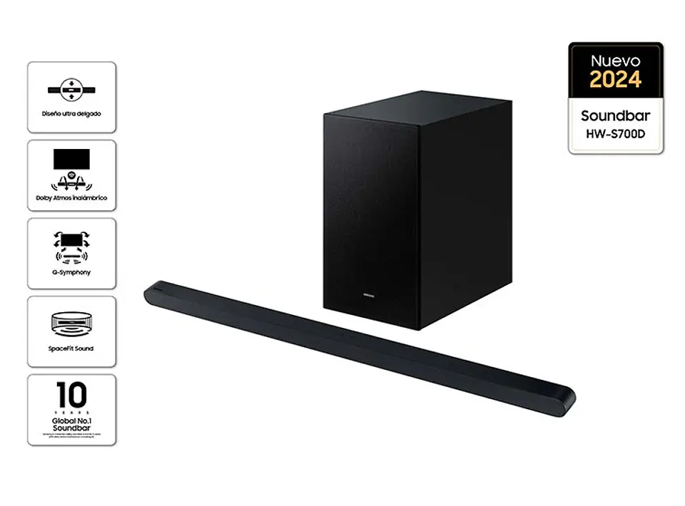 SOUNDBAR SAMSUNG HW-S700D/ZS 3.1 CH 1