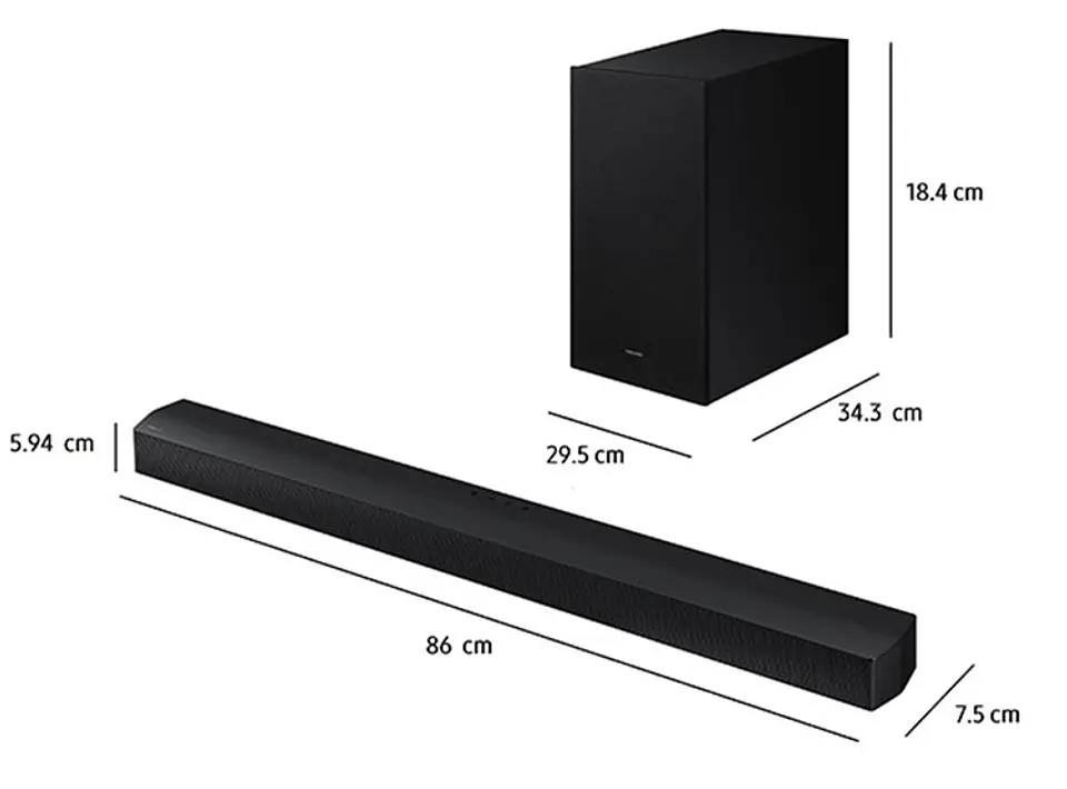 SOUNDBAR SAMSUNG HW-B650D 3.1 CH 4