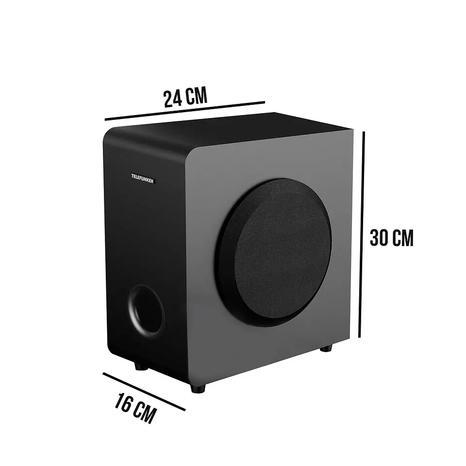 SISTEMA DE SONIDO SOUNDBAR+SUB TELEFUNKEN POLARIS 700 7