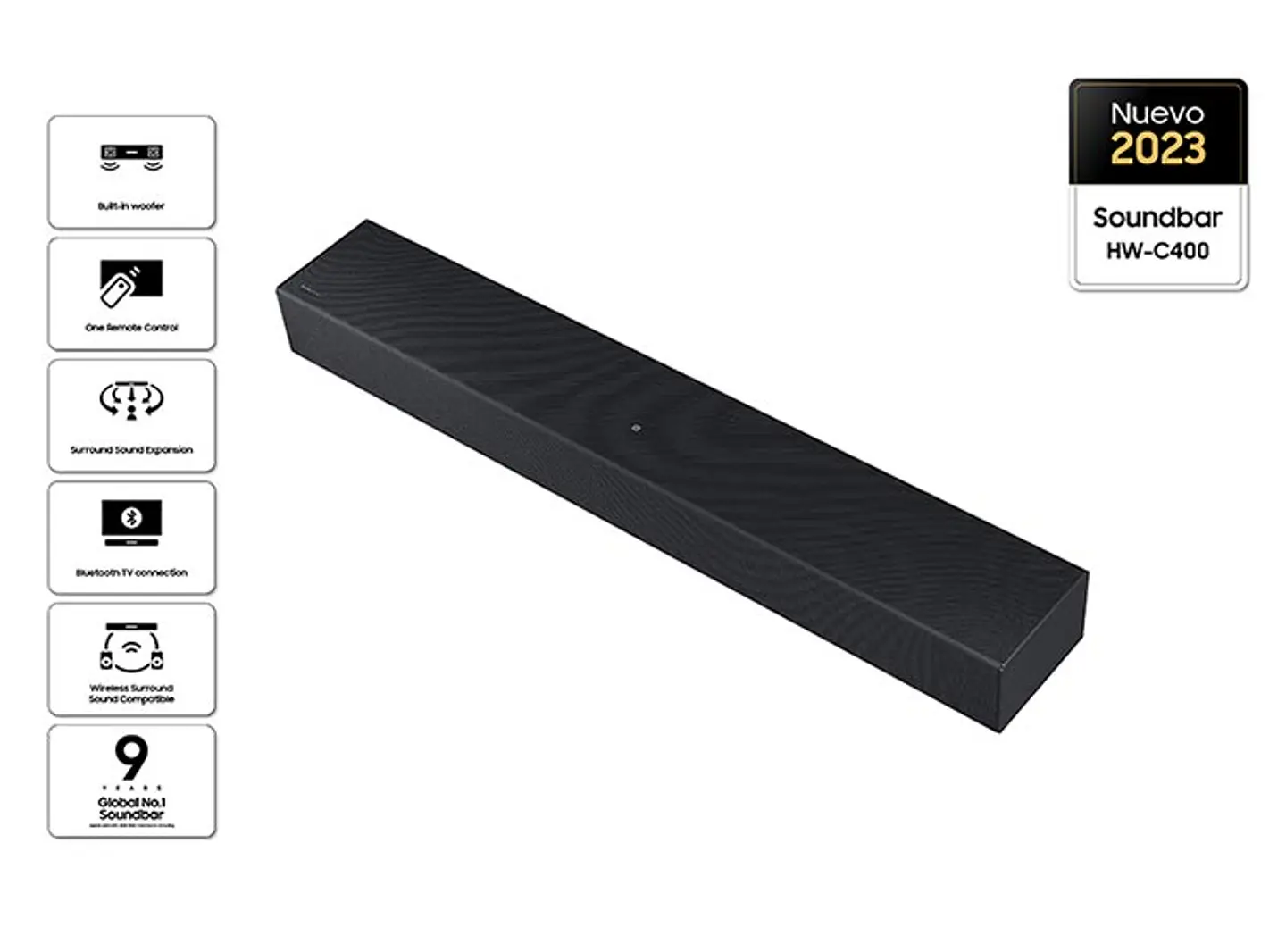 SOUNDBAR SAMSUNG HW-C400 2 CH 1