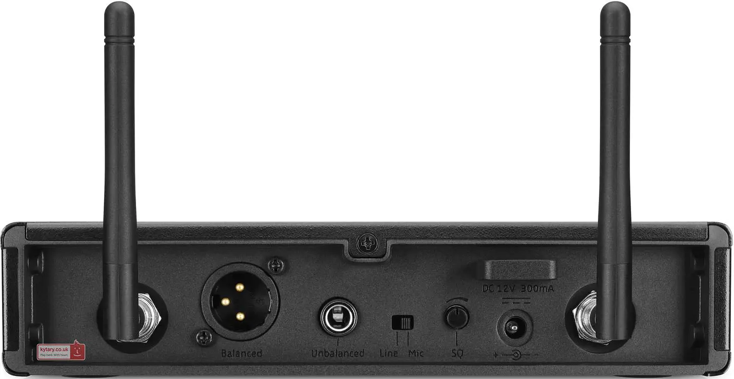 SISTEMA DE MICROFONO INALAMBRICO SENNHEISER XSW 2-835-B 2