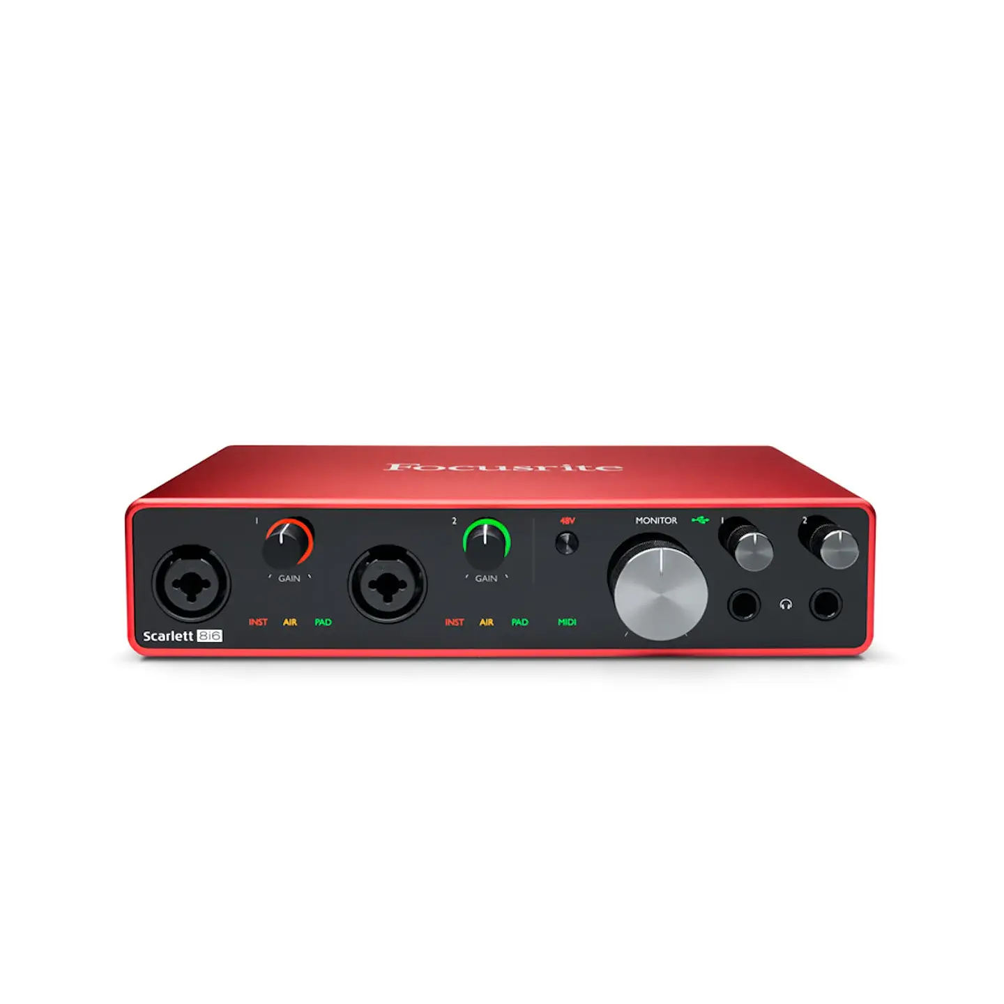 INTERFAZ FOCUSRITE SCARLETT 8I6 3RD. GEN 3