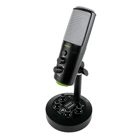 MICROFONO CONDENSADOR MACKIE USB C/MIXER 2 CANALES CHROMIUM