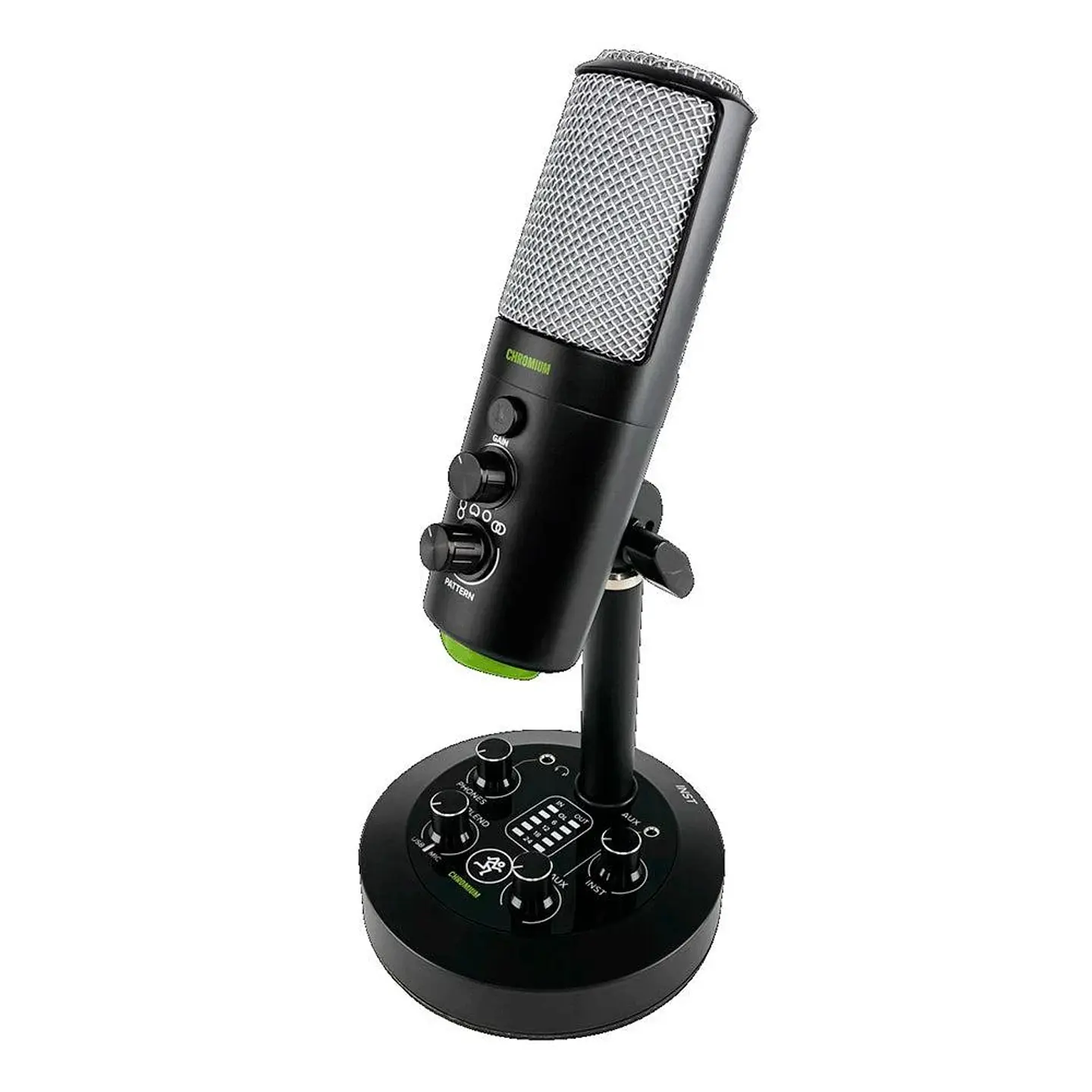 MICROFONO CONDENSADOR MACKIE USB C/MIXER 2 CANALES CHROMIUM 1