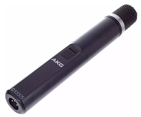  MICRÓFONO AKG C1000S CONDENSADOR CARDIOIDE E HIPERCARDIOIDE NEGRO