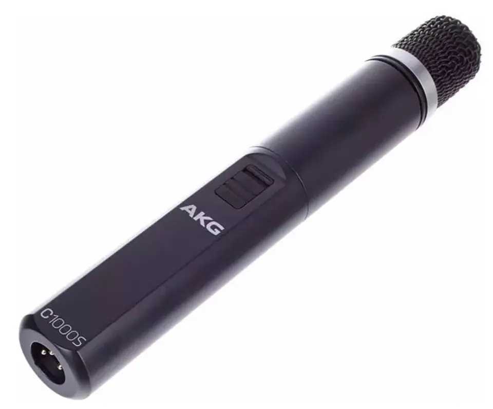 MICRÓFONO AKG C1000S CONDENSADOR CARDIOIDE E HIPERCARDIOIDE NEGRO 2