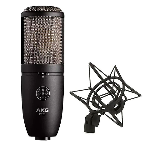 MICROFONO CONDENSADOR AKG P420 | NEGRO