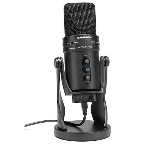 MICROFONO CONDENSADOR USB SAMSON G-TRACK PRO