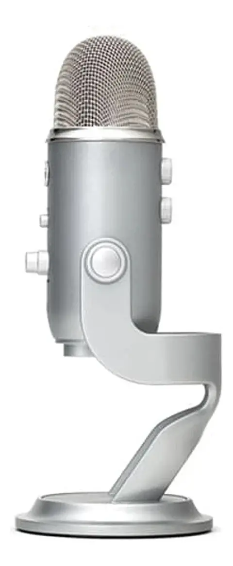 MICROFONO YETI BLUE PLATEADO USB STREAMING PLATEADO LOGITECH