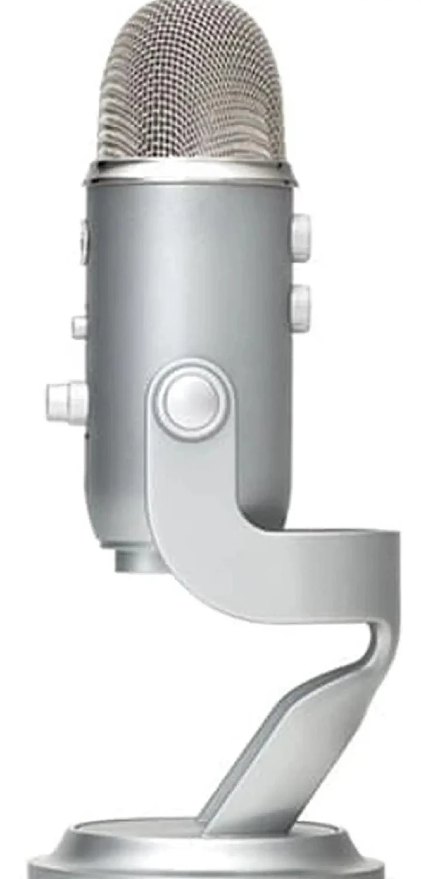 MICROFONO YETI BLUE PLATEADO USB STREAMING PLATEADO LOGITECH 2