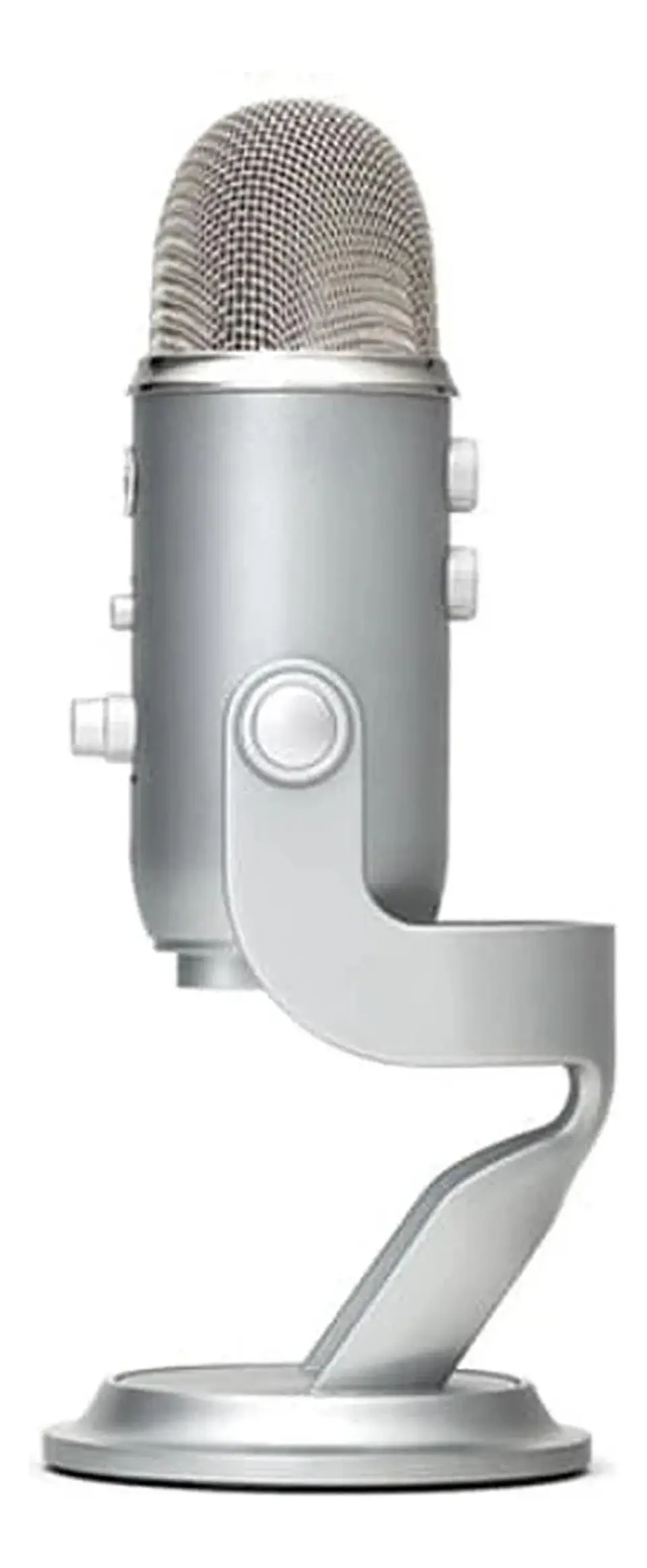 MICROFONO YETI BLUE PLATEADO USB STREAMING PLATEADO LOGITECH 2