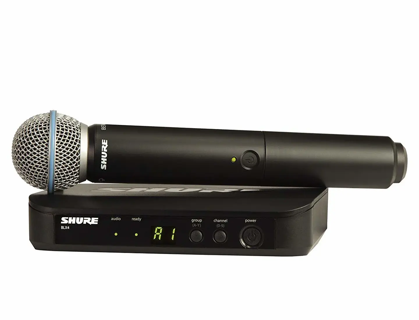 SISTEMA INALAMBRICO DE MANO SHURE BLX24BR/B58-M15 1