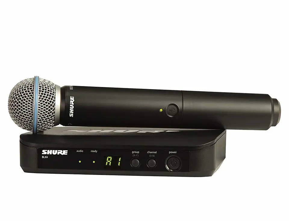 SISTEMA INALAMBRICO DE MANO SHURE BLX24BR/B58-M15 1