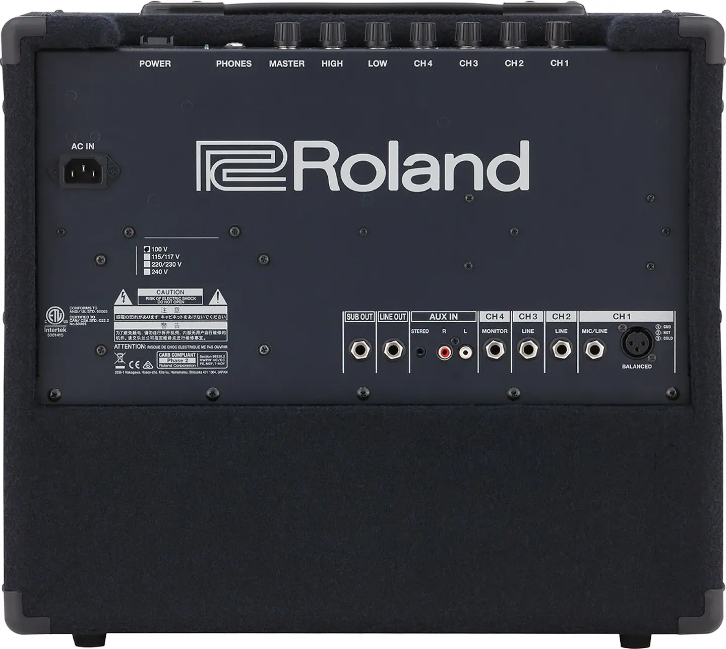 AMPLIFICADOR DE TECLADO ROLAND KC-200-230 100 WATTS 3