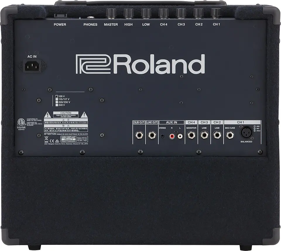 AMPLIFICADOR DE TECLADO ROLAND KC-200-230 100 WATTS 3