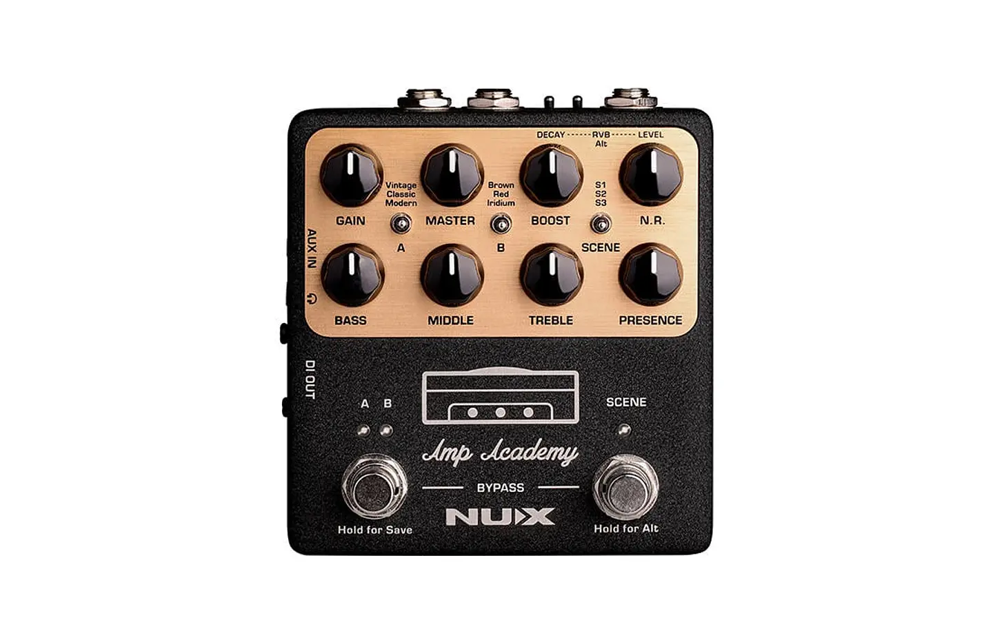 SIMULADOR DE AMPLIFICADOR NUX PARA GUITARRA ACADEMY NGS-6 1