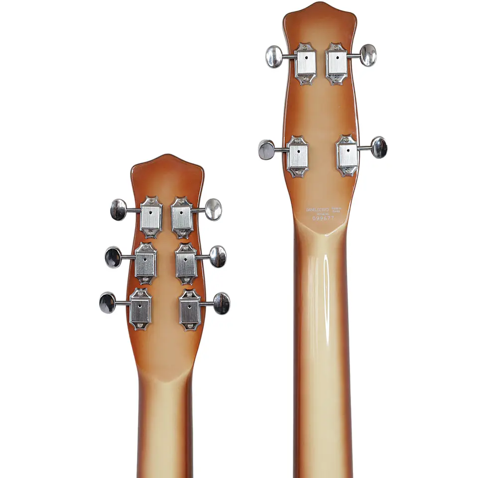 GUITARRA - BAJO DANELECTRO DOUBLE NECK 6/4 4