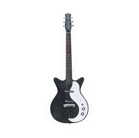 GUITARRA ELÉCTRICA DANELECTRO BLACK METAL FLAKE 59MJ BKMF
