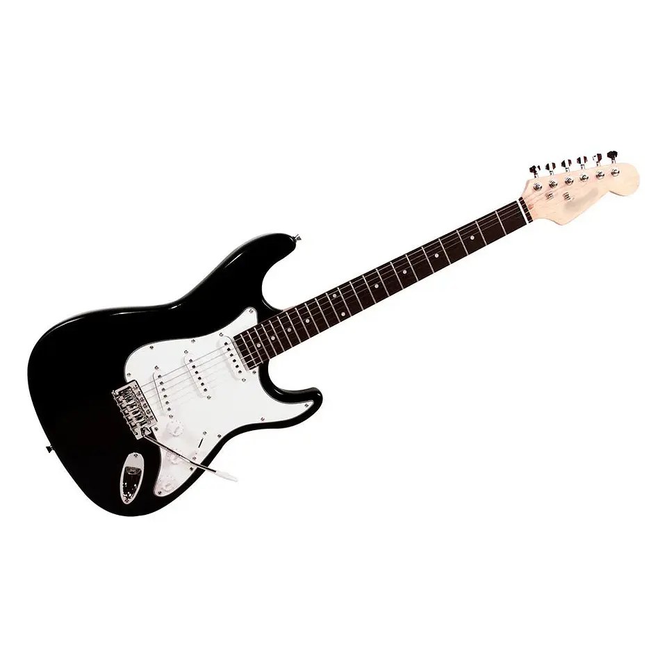 GUITARRA ELECTRICA EPIC NEGRA CON FUNDA 2