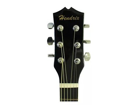 GUITARRA ELECTROACUSTICA HENDRIX 40' CON ECUALIZADOR 4 BANDAS NEGRO