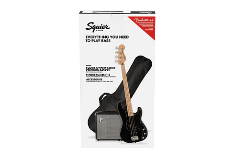 PACK SQUIER BAJO ELÉCTRICO PRECISION BASS PJ AFFINITY