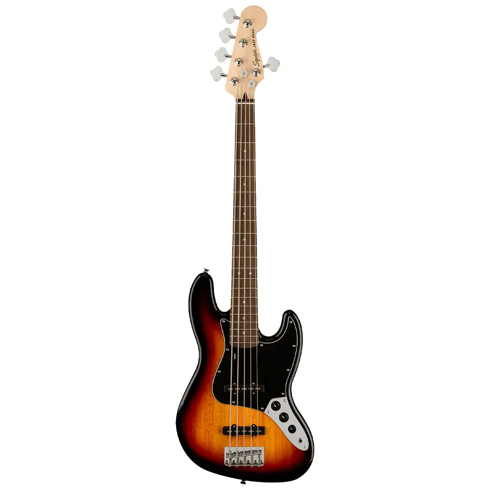 BAJO SQUIER 5 CUERDAS AFFINITY JAZZ BASS LAUREL 3COLOR SUNBURST 1