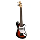 U-BASS KALA CUERPO SÓLIDO 5 CUERDAS FRETLESS TOBACCO BURST UBASS-SB5-TB-FL - Miniatura 2