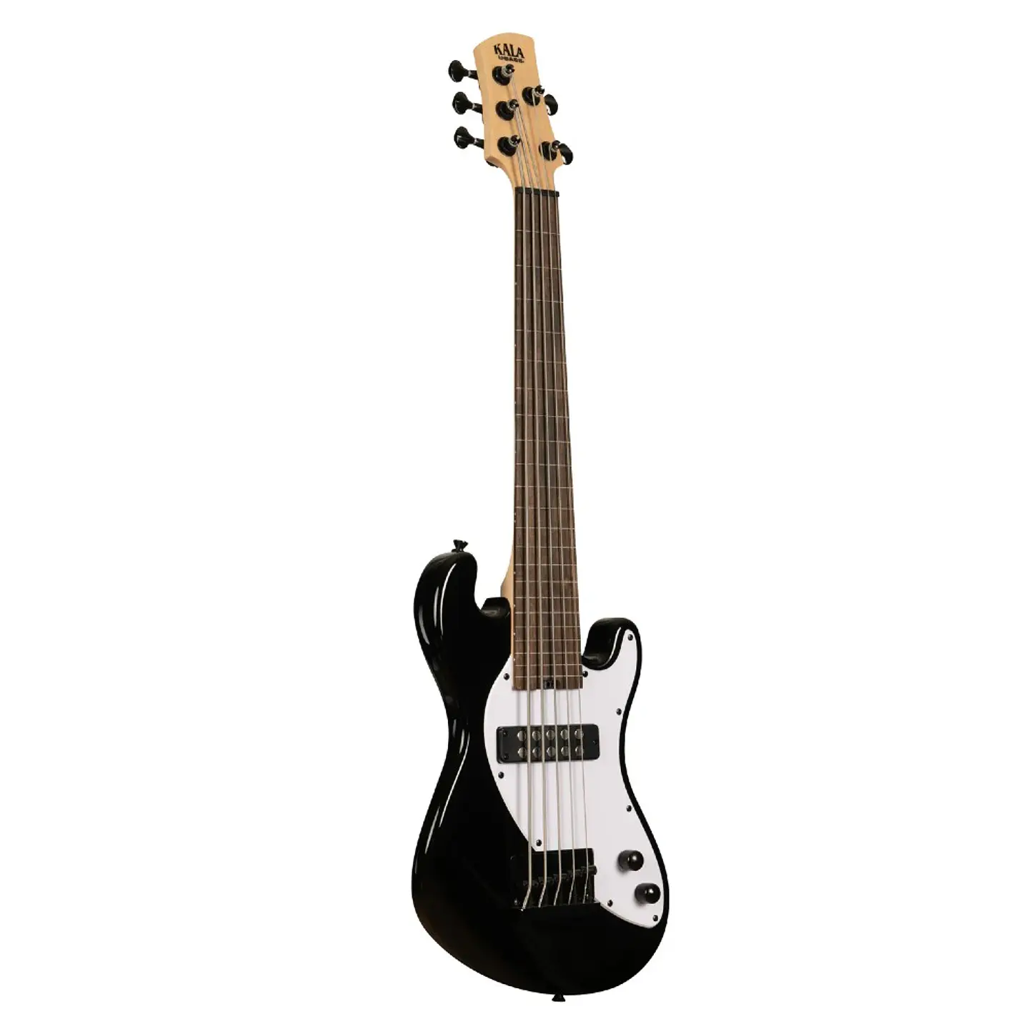 U-BASS KALA CUERPO SÓLIDO 5 CUERDAS FRETLESS UBASS-SB5-BK-FL 2