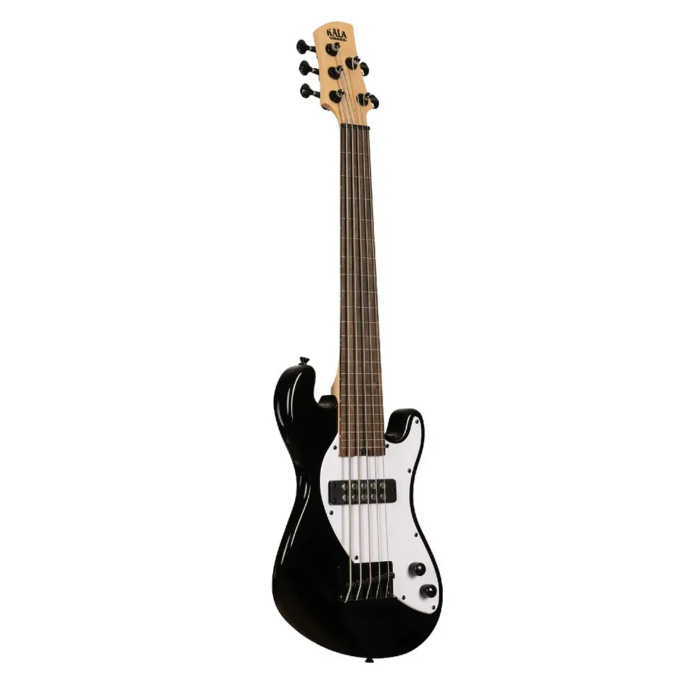 U-BASS KALA CUERPO SÓLIDO 5 CUERDAS FRETLESS UBASS-SB5-BK-FL 2