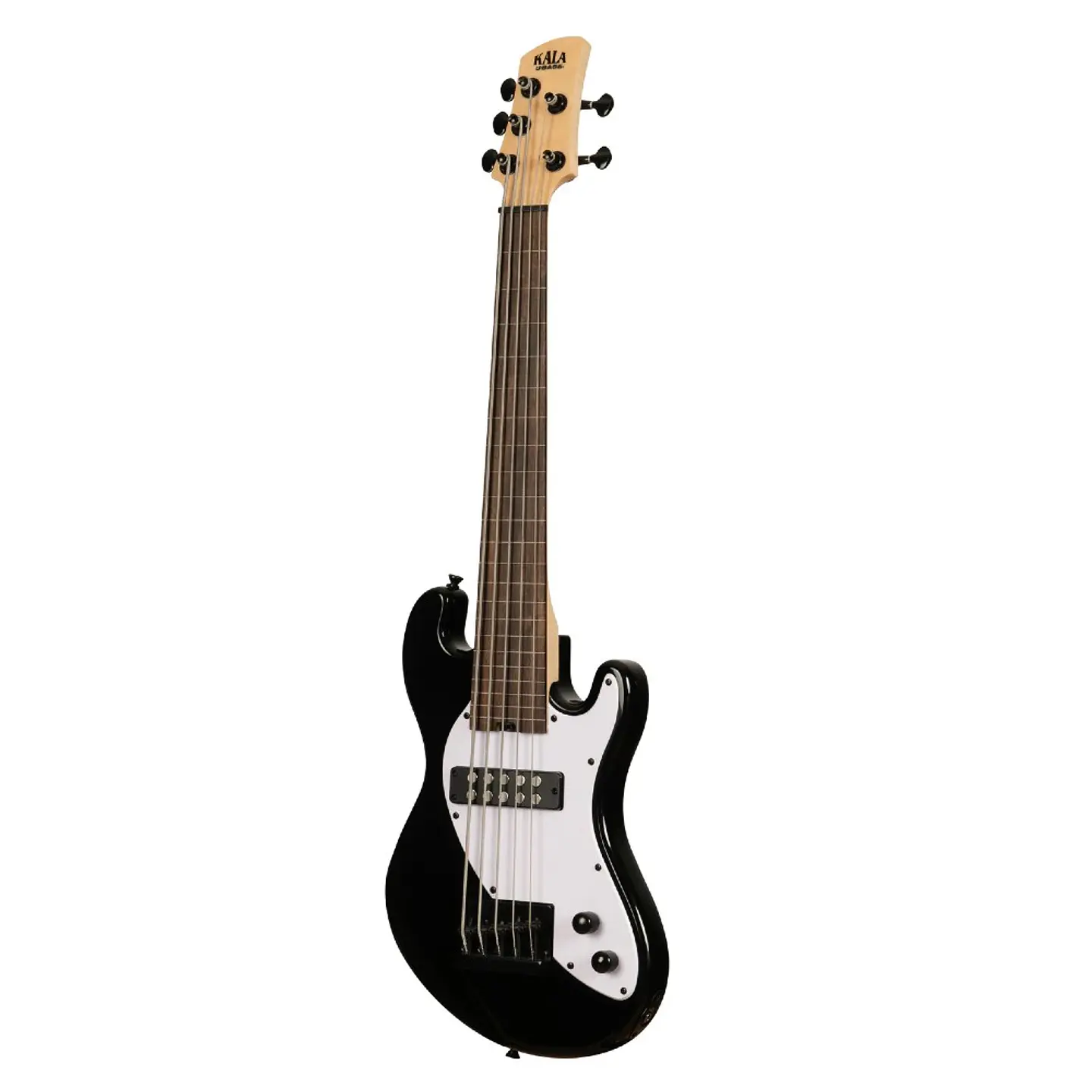 U-BASS KALA CUERPO SÓLIDO 5 CUERDAS FRETLESS UBASS-SB5-BK-FL 3