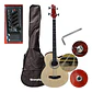 BAJO ELECTROACUSTICO NATURAL MOD.MB-812/N SCORPION - Miniatura 3
