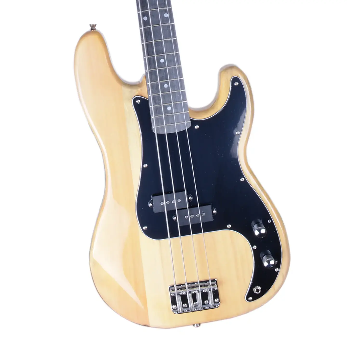 BAJO SCORPION 4 CDAS NATURAL PICKGUARD NEGRA 2