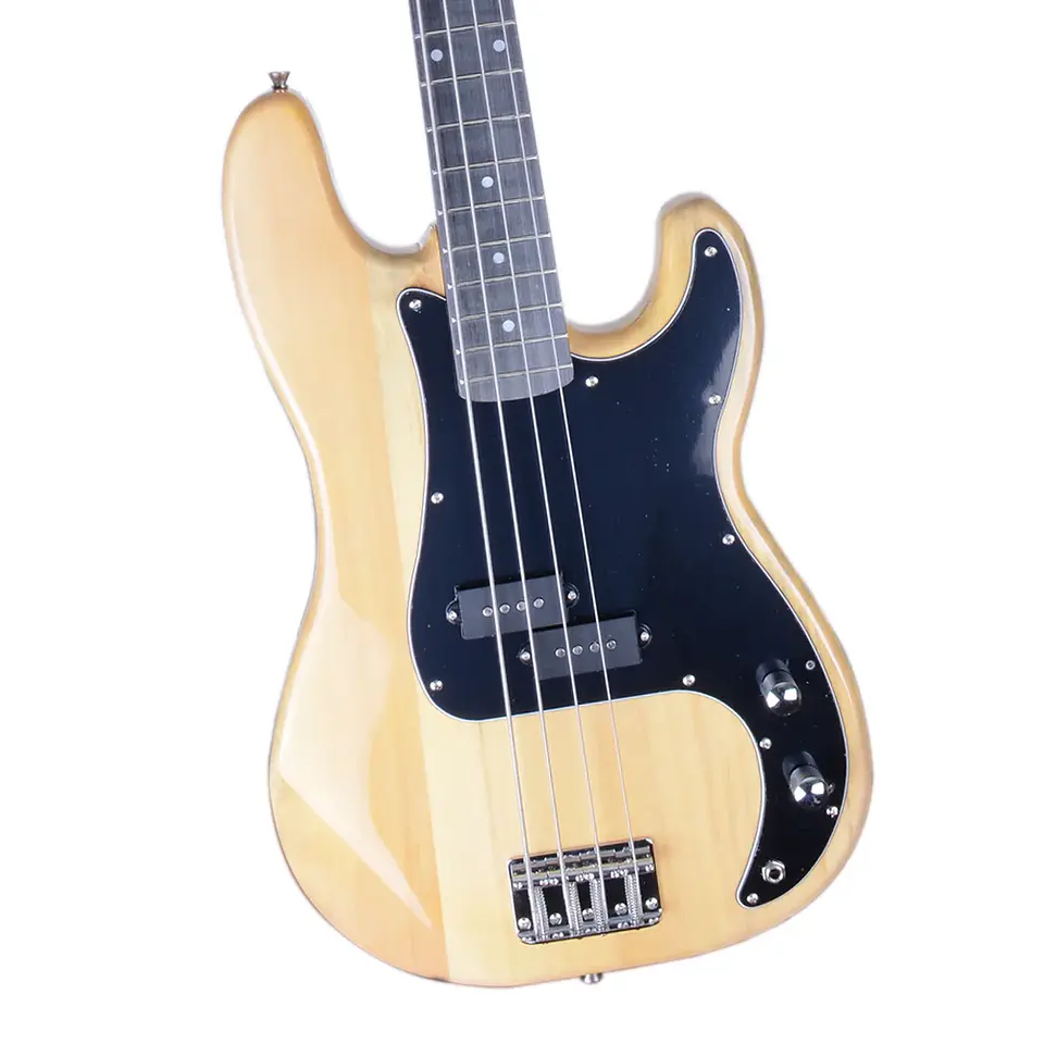 BAJO SCORPION 4 CDAS NATURAL PICKGUARD NEGRA 2