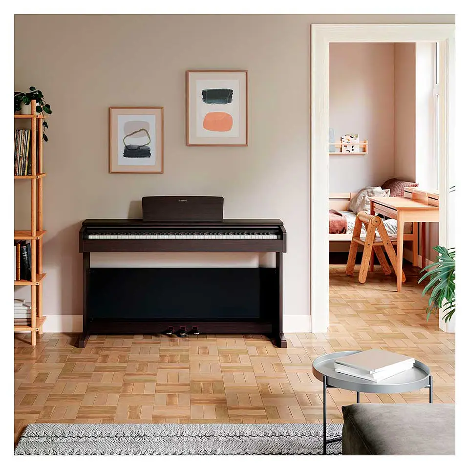 PIANO YAMAHA DIGITAL CON SILLÍN ARIUS YDP-145R ROSEWOOD 3