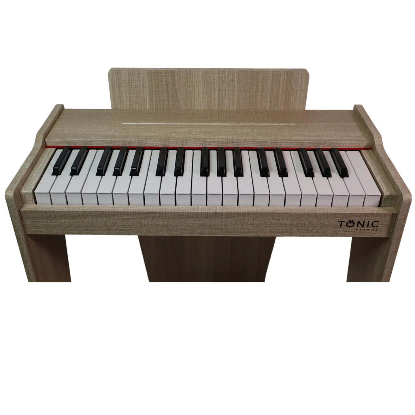 PIANO TONIC CON SILLÍN NIÑOS TON-75 CAFÉ 3