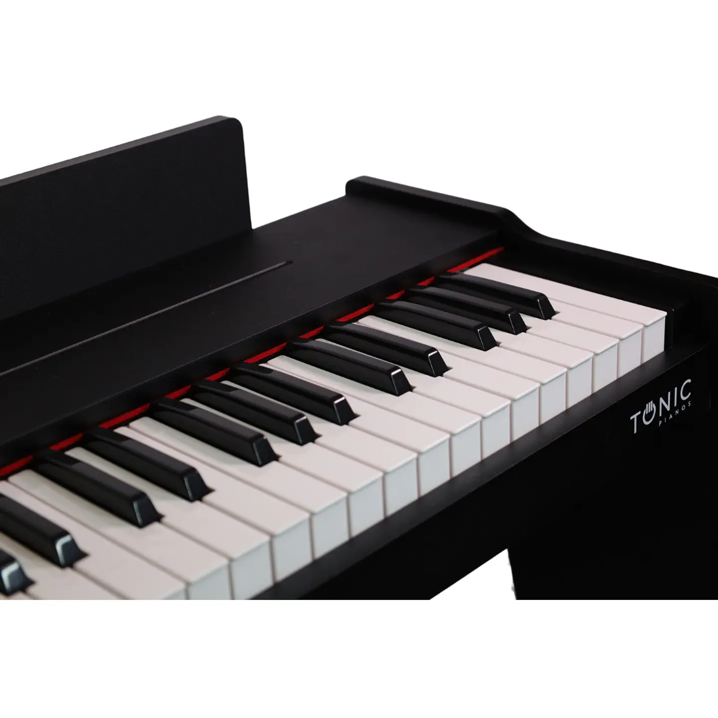 PIANO TONIC CON SILLÍN NIÑOS TON-75 NEGRO 3