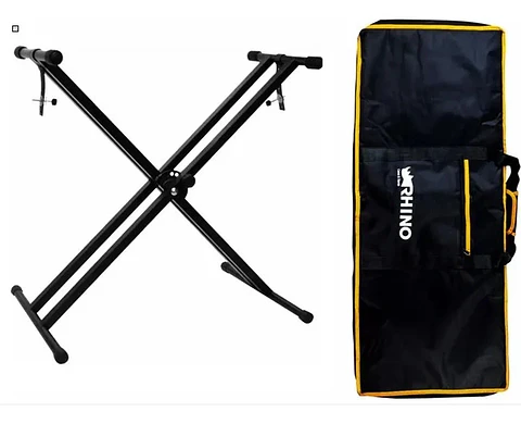 PACK CASIO TECLADO STANDARD 61 TECLAS + ATRIL+ FUNDA TONE CT-X800