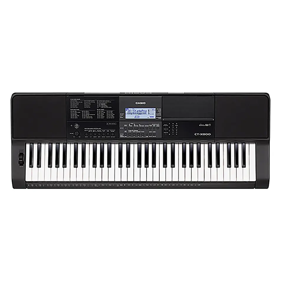 TECLADO CASIO CT-X800C2 ESTÁNDAR 61 TECLAS C/ TRANSFORMADOR TONE 1